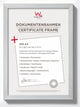 Walther construction - fotolijst - fotoformaat 21x29,7 cm (din a4) - zilver