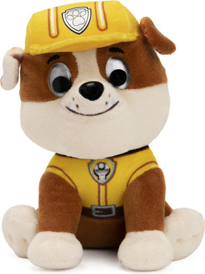 Paw patrol gund - rubble - knuffel - 15 cm