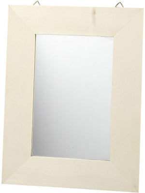 Creativ company spiegel met houten frame