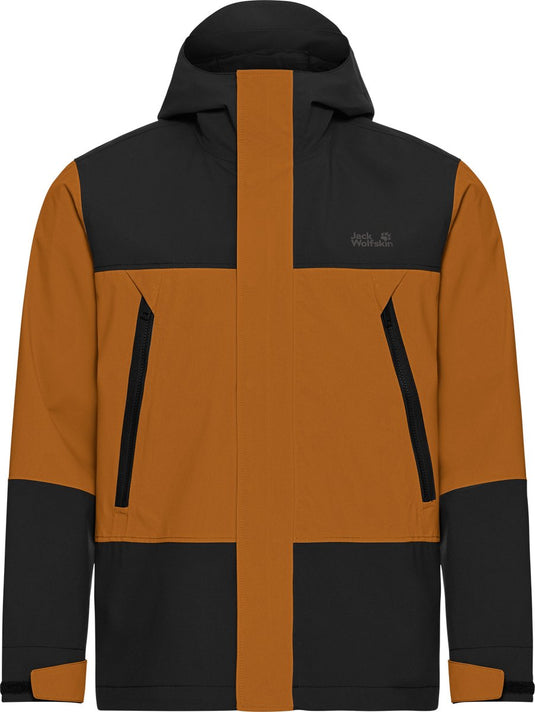 Jack wolfskin onera 2l jkt m heren outdoorjas-autumn leaves