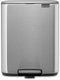 Brabantia bo pedaalemmer - 12 liter - matt steel fingerprint proof