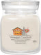 Yankee candle - munich christmas market medium geurkaars - 50 branduren - 2 lonten