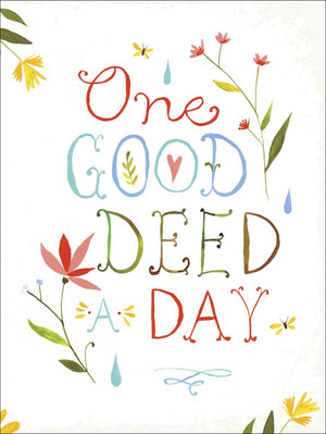 One good deed a day