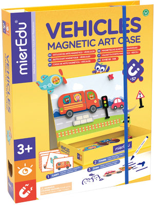 Mieredu - magneetboek - voertuigen - - magneetboek - voertuigen
