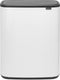 Brabantia bo touch bin prullenbak - 60 liter - 1 vak - white
