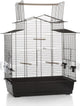 Beeztees iza 3 open - vogelkooi - zwart - groot - 59x38x65 cm