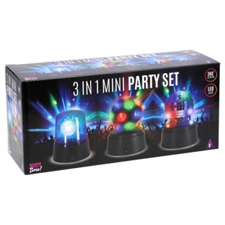 Chargez l'image dans la visionneuse de la galerie, Party time! disco mini party set 3 in 1 party time
