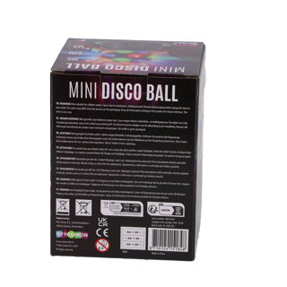 Chargez l'image dans la visionneuse de la galerie, Party time! led mini disco bal zwart
