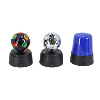 Load image into Gallery viewer, Fun lites disco 3 in 1 party set b o
