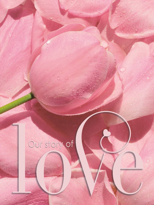 Gastenboek bruiloft love luxe hardcover voor 250 gasten