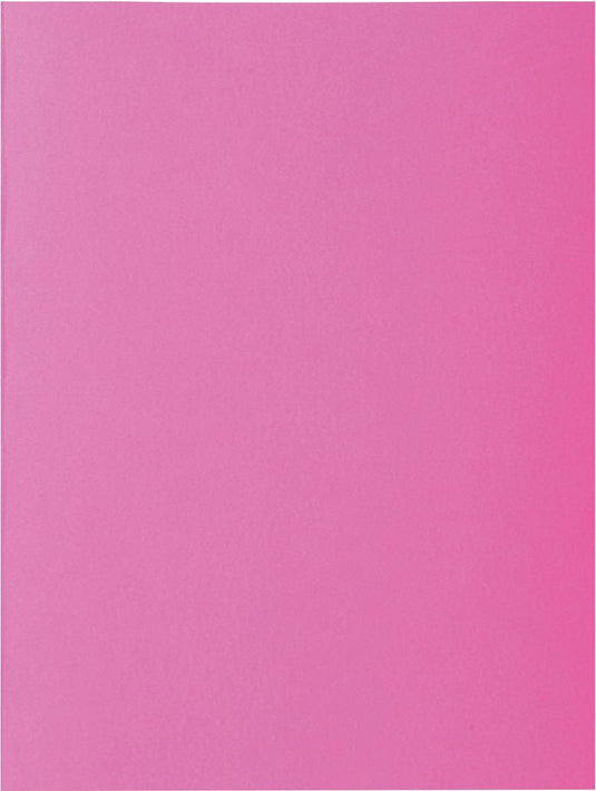 Exacompta rock''s 80 - pak van 100 inlegmappen 22x31cm voor a4 - roze - 800020e