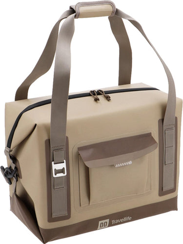 Travellife freja koeltas 26l beige - uv- en waterdichte stof - houdt 6 uur lang koel - compact opvouwbaar