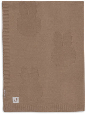 Jollein baby deken ledikant - 100x150cm - miffy - biscuit