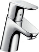Hansgrohe focus - toiletkraan - zonder waste - 70mm - voor koud water - chroom