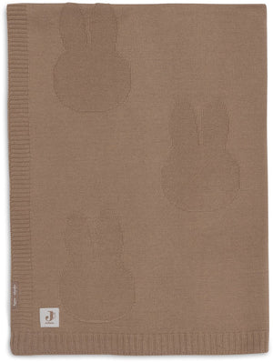 Jollein baby deken wieg - 75x100cm - miffy - biscuit