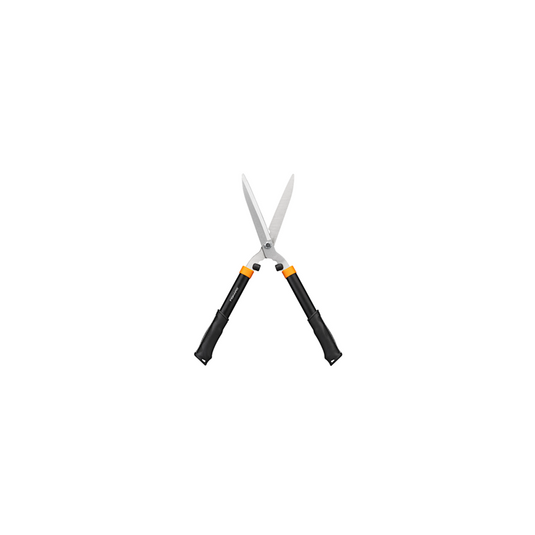 Fiskars solid™ heggenschaar handmatig - bladen van gehard staal - voor heggen en struiken - 55,5 cm - hs21