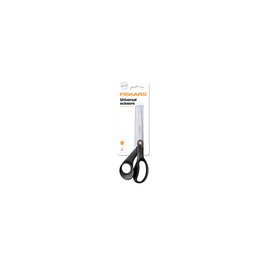 Fiskars 1067003 - uni schaar  ff 21cm, zwart | 6 stuks