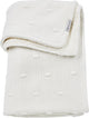 Meyco baby knots teddy wiegdeken - offwhite - 75x100cm - 2.0 tog