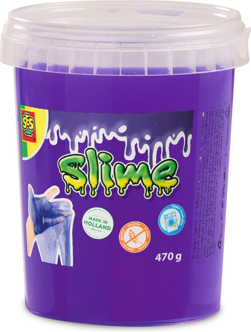 Afbeelding laden in galerijviewer, Ses creative ses slime - paars glitter 470g
