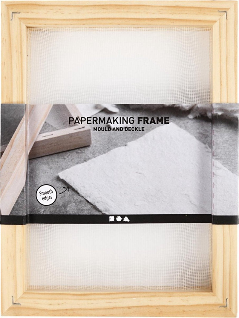 Afbeelding laden in galerijviewer, Creativ company https: www.cchobby.nl papiermal-met-dubbel-frame-a5-afm-25x19x3cm-1-stuk
