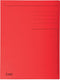 Exacompta 50x forever® bedrukte map met 3 kleppen - 280gm2 - 24x32 cm voor a4 - rood - 448003e