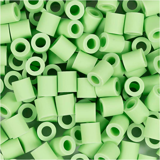 Creativ company https: www.cchobby.nl biobeads-van-nabbi-afm-5x5-mm-gatgrootte-2-5-mm-medium-pastel-groen-1000-stuk-1-doos