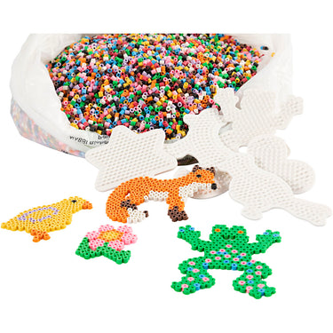 Creativ company http: www.cchobby.nl nabbi-biobeads-klaslokaalset-afm-5x5-mm-medium-standaardkleuren-1-set