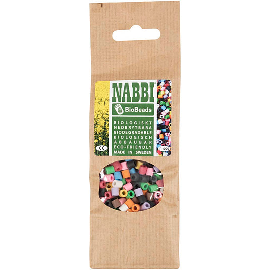 Creativ company https: www.cchobby.nl biobeads-van-nabbi-afm-5x5-mm-gatgrootte-2-5-mm-medium-diverse-kleuren-1000-stuk-1-doos