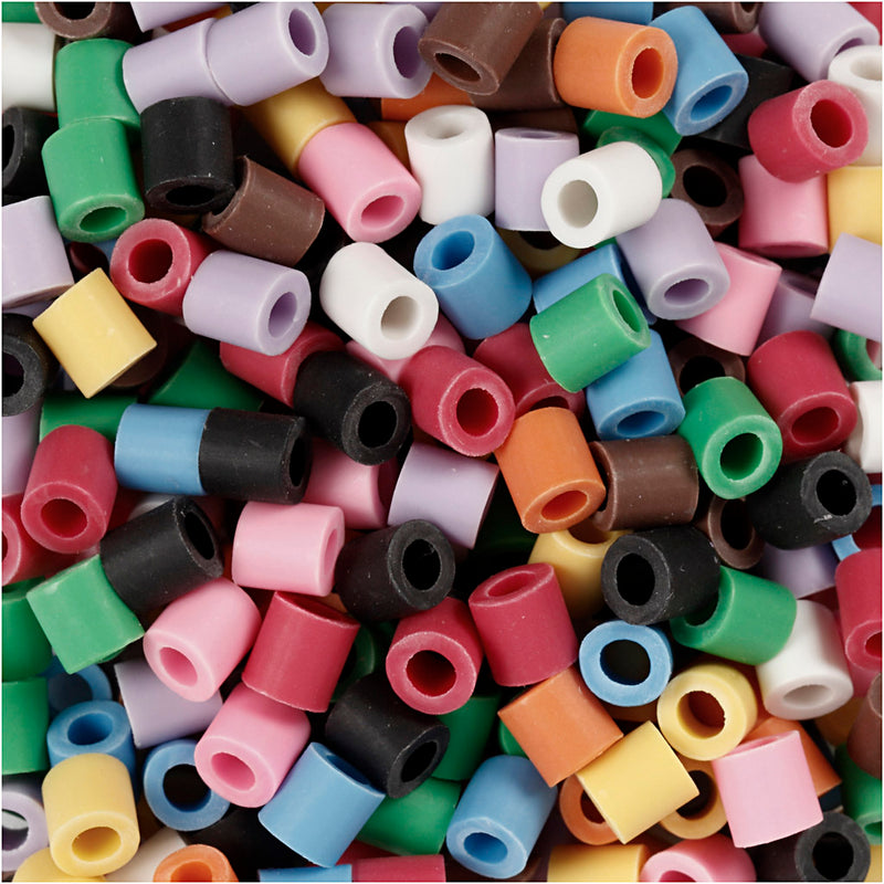 Load image into Gallery viewer, Creativ company nabbi biobeads 5x5mm diverse kleuren - 3000st.
