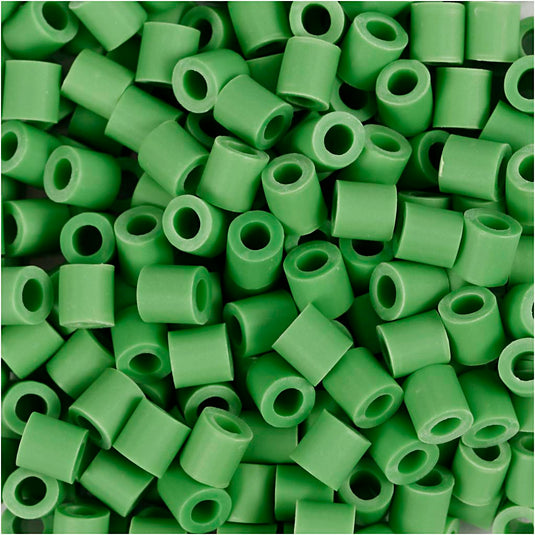Nabbi biobeads van , afm 5x5 mm, gatgrootte 2.5 mm, medium, groen, 1000 stuk 1 doos