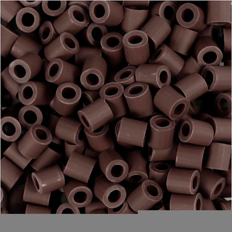 Load image into Gallery viewer, Creativ company https: www.cchobby.nl biobeads-van-nabbi-afm-5x5-mm-gatgrootte-2-5-mm-medium-bruin-1000-stuk-1-doos
