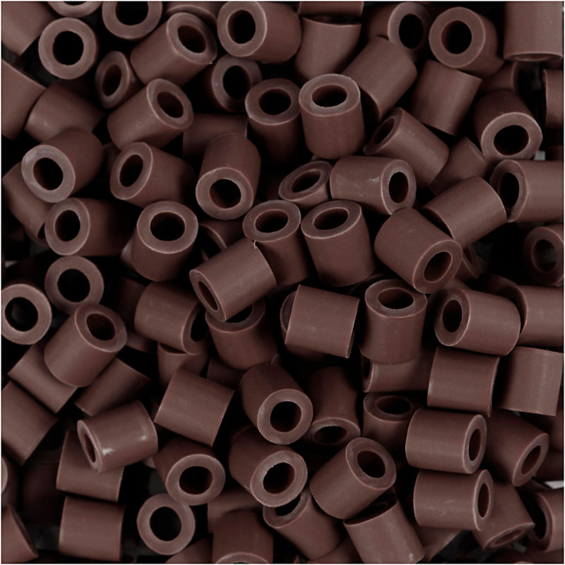 Load image into Gallery viewer, Creativ company https: www.cchobby.nl biobeads-van-nabbi-afm-5x5-mm-gatgrootte-2-5-mm-medium-bruin-3000-stuk-1-doos
