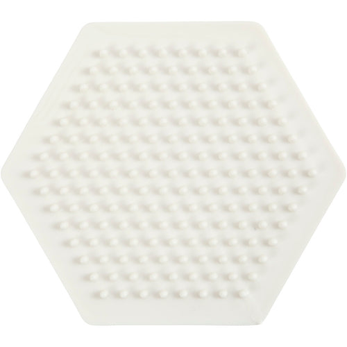 Nabbi biobeads grondplaat, zeskant, afm 8,5x8,5 cm, medium, 1 stuk