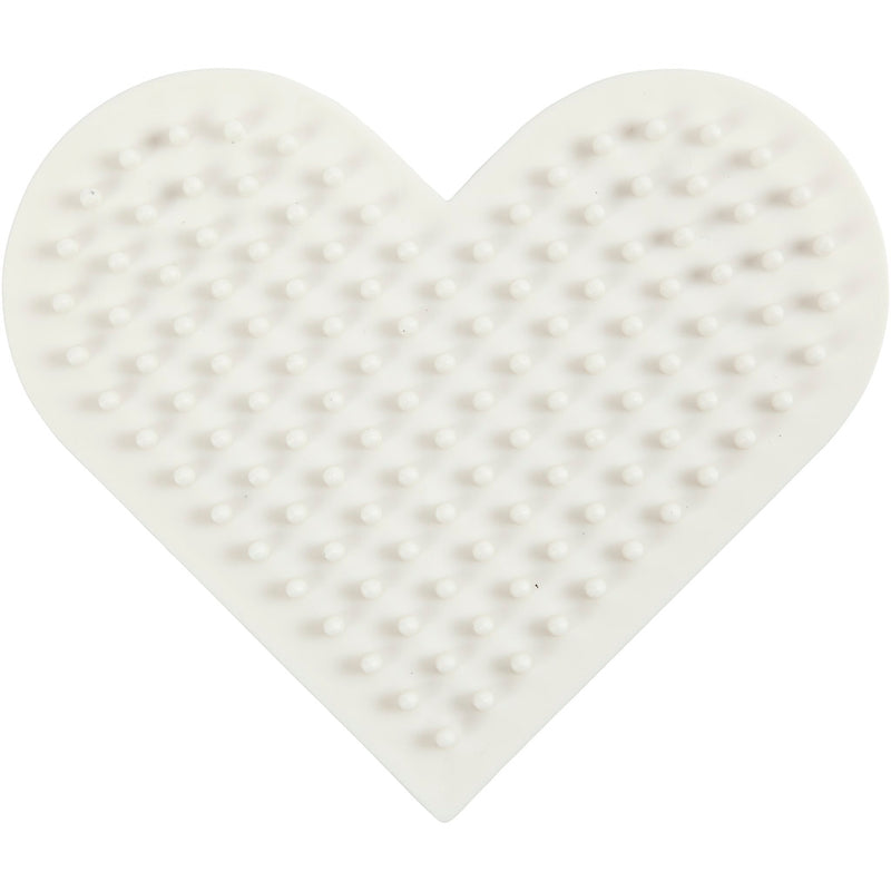 Load image into Gallery viewer, Creativ company https: www.cchobby.nl nabbi-biobeads-grondplaat-klein-hart-7x8-5-cm-medium-1-stuk
