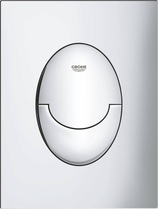 Grohe skate air s bedieningspaneel - extra smal - chroom - geschikt voor inbouwreservoirs