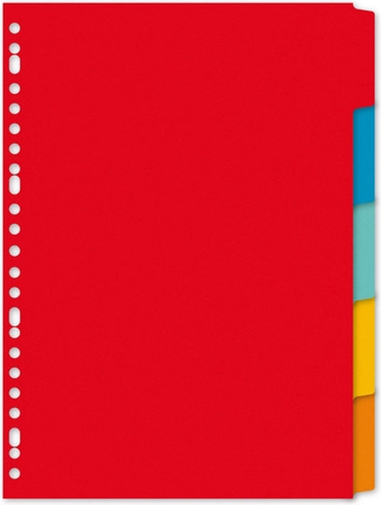 Kangaro tabbladden - a4 - blanco - 5-delig