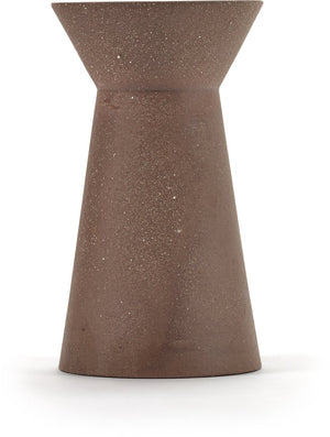 Serax - marie michielssen urban jungle - vaas s - roodbruin - h 16,5cm - 9 ø