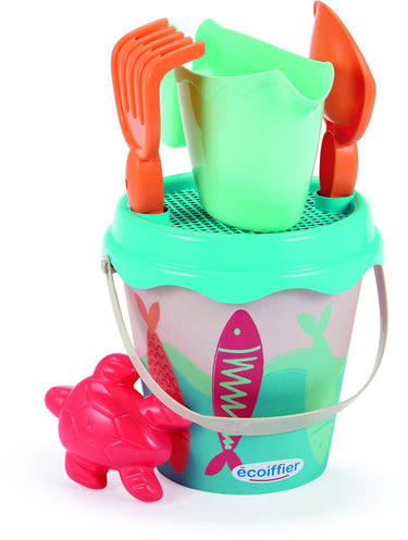 Ecoiffier zandemmer sardine - 17cm 6dlg.