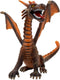 Bullyland 75595 – speelfiguur zittende oranje draak – ca. 8,7 cm – levensecht en detailrijk vormgegeven – ideaal als fantasiefiguur, decoratie of klein cadeautje voor kinderen vanaf 3 jaar.