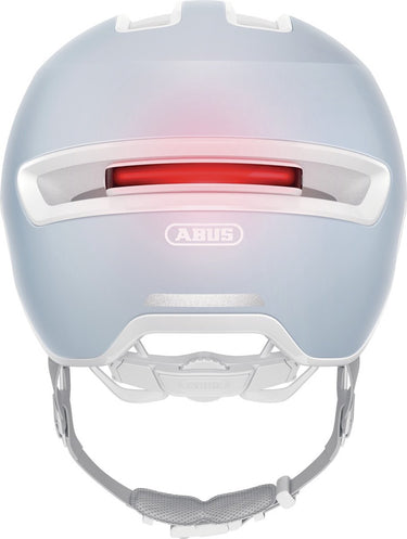 Abus fietshelm hud-y pure aqua l - 57-61 cm - blauw - geschikt voor gebruik op elektrische fietsen - stadsfietsen - 330 g
