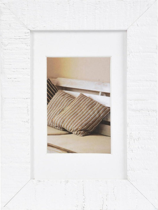 Henzo fotolijst - - driftwood - fotomaat 10x15 cm - wit