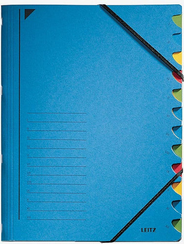 Leitz 39120035 - cardboard - blue - a4 - 247 mm - 320 mm - 370 g