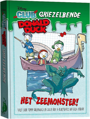 Club donald duck griezelbende 3 - het zeemonster!