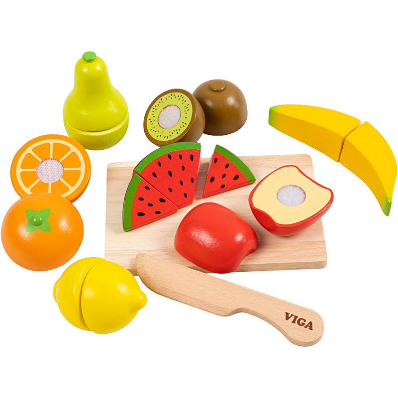 Afbeelding laden in galerijviewer, Https: www.cchobby.nl viga-snijbare-fruitset-17-onderdelen-1-doos
