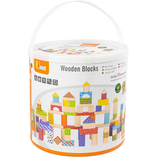 Vigatoys https: www.cchobby.nl viga-houten-blokken-met-patroon-afm-3-cm-diverse-kleuren-100-onderdelen-1-set
