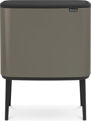 Brabantia bo touch bin prullenbak - 36 liter - 1 vak - platinum
