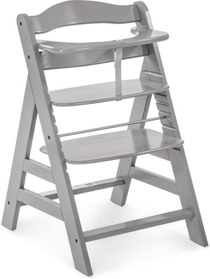 Hauck alpha+ - kinderstoel - fsc® gecertificeerd beukenhout - grey
