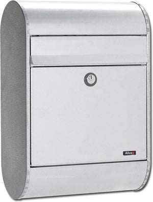 Allux brievenbus 5000 - zilver