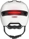 Abus fietshelm hud-y shiny white s - 51-55 cm - wit - geschikt voor gebruik op elektrische fietsen - stadsfietsen - 280 g