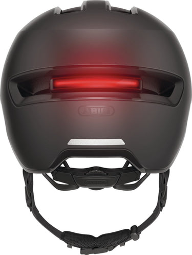 Abus fietshelm hud-y ace velvet black s - 51-55 cm - zwart - geschikt voor gebruik op elektrische fietsen - stadsfietsen - 400 g